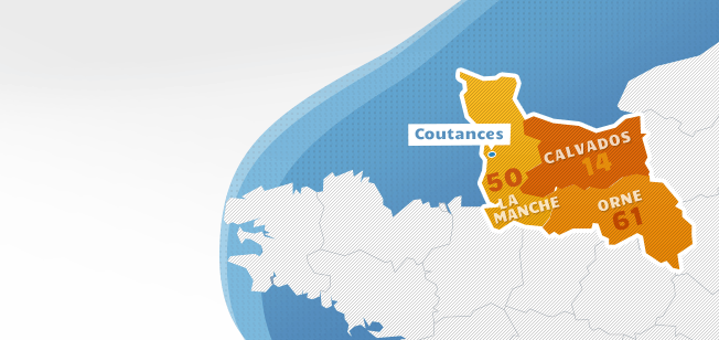 comptence territoriale sur le Tribunal de Coutance
